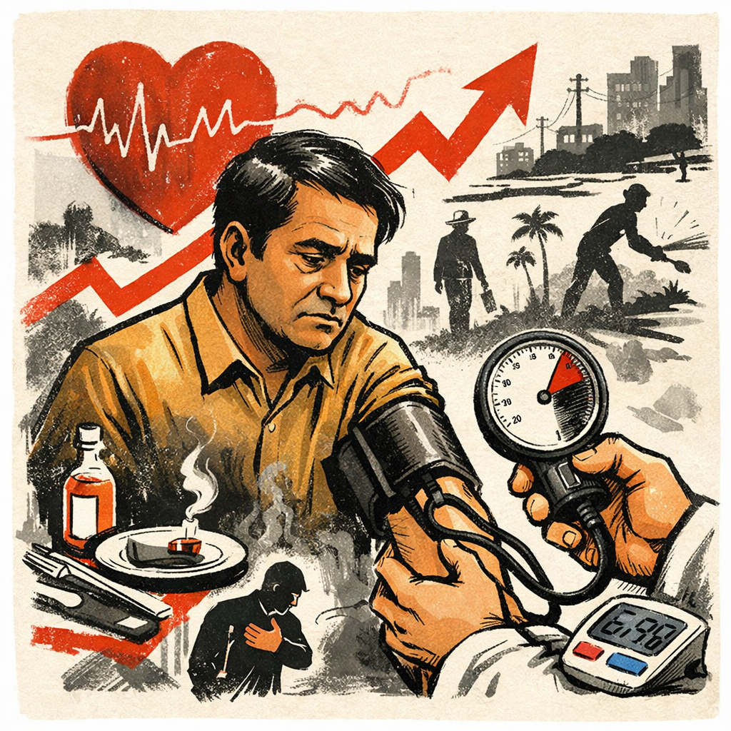 Rising Pressure: What NFHS Data Reveals About Men’s Blood Pressure in Tamil Nadu