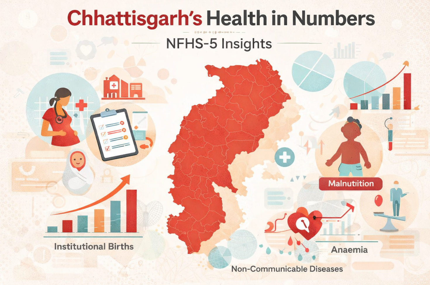Health Progress, Nutritional Crisis: The NFHS-5 Story of Chhattisgarh
